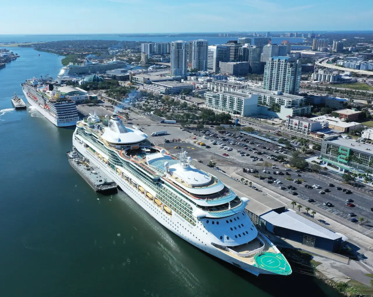 Tampa cruise port transportation to Port Tampa Bay